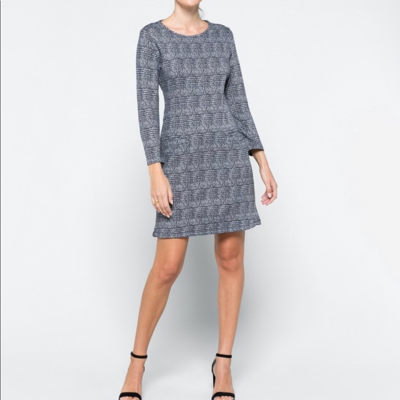 Aniya Jacquard Knit Dress 